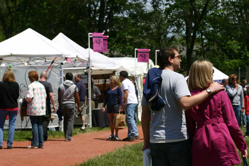 A day for a stroll through Opti Park at the fair.
