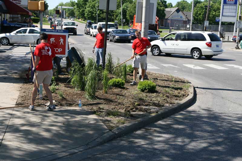 Random Rippling - Lilly Day of Service paints town