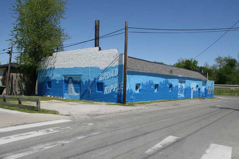 The finished murals