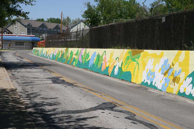 Random Rippling - Lilly Day of Service paints town