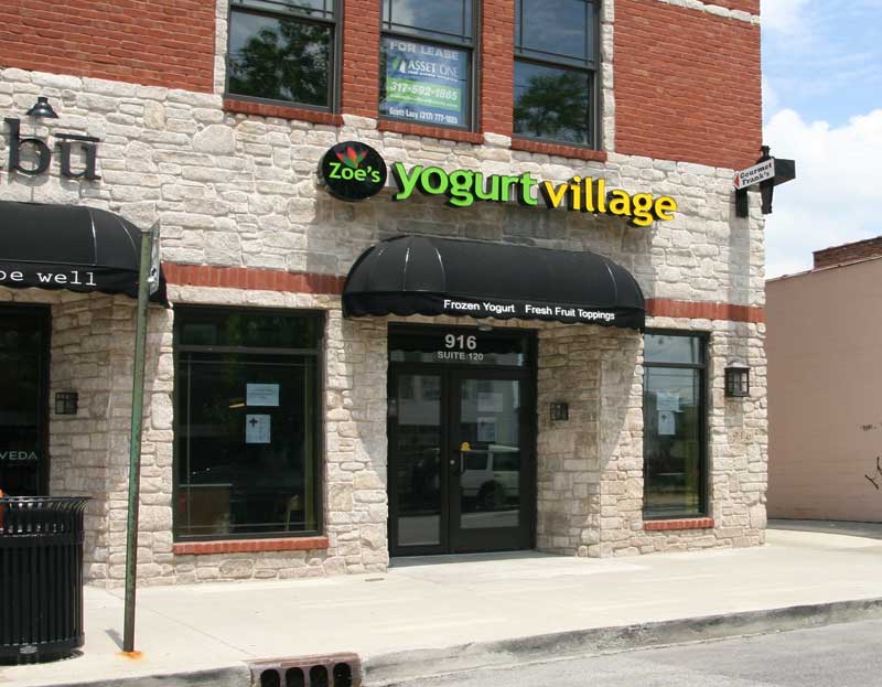 Random Rippling - Zoe's Yogurt Village and Gourmet Franks opened