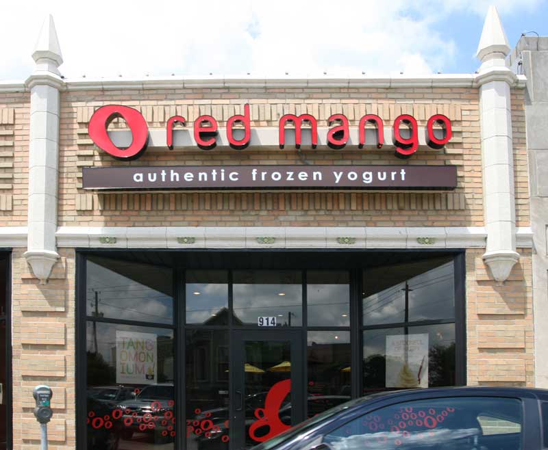 Random Rippling - Red Mango open