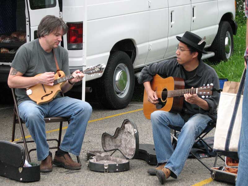 Mario Joven performed at the May 16 Farmer's Market