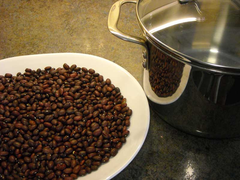 Recipes: Then & Now - Cookware / Black Bean Soup for Pressure Cooker - by Douglas Carpenter