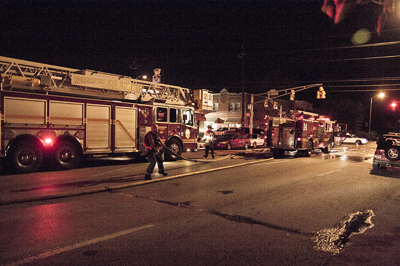 Random Rippling - Fire at 52nd