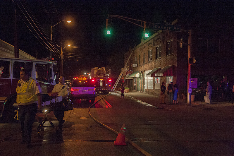 Random Rippling - Fire at 52nd