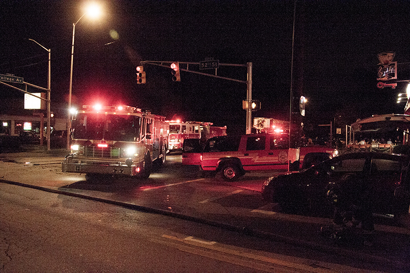 Random Rippling - Fire at 52nd