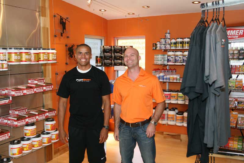 Dave Patania and Cory Black of Point Blank Nutrition.