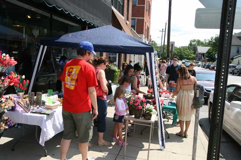 Random Rippling - Broad Ripple Sidewalk Sale