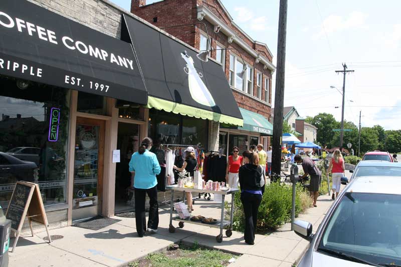 Random Rippling - Broad Ripple Sidewalk Sale