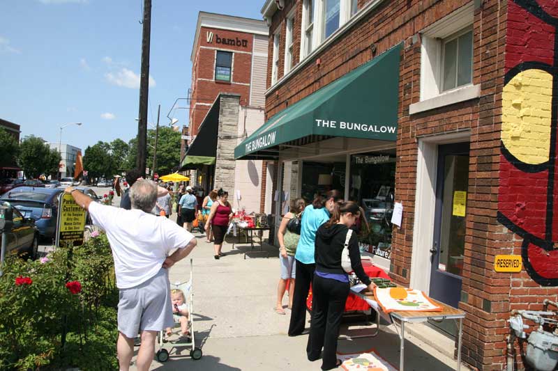 Random Rippling - Broad Ripple Sidewalk Sale