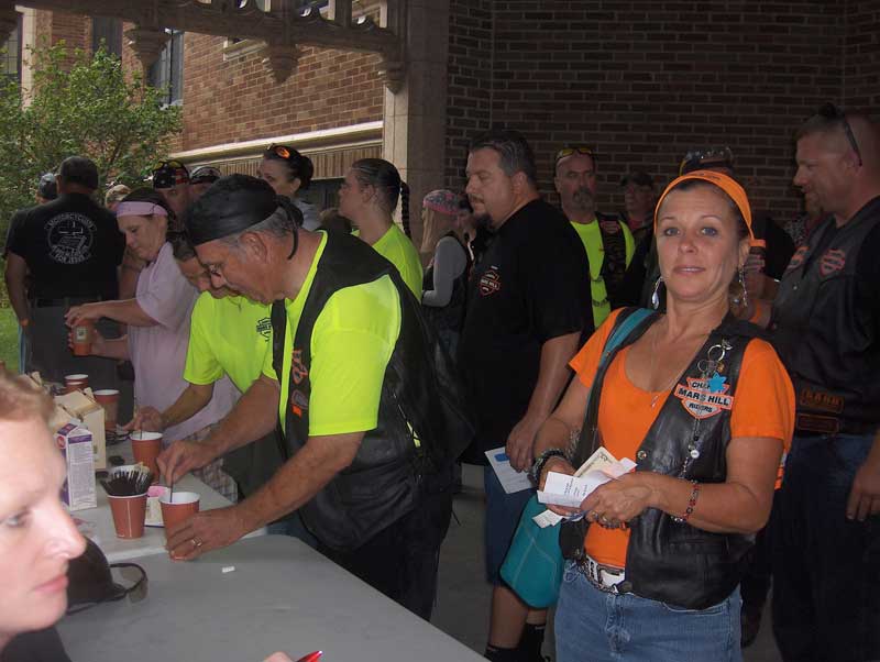 Random Rippling - Mars Hill Charity Riders motorcycle around 465 