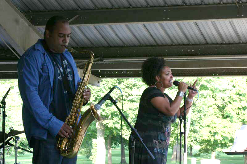 Random Rippling - Jazz in the Park - Cynthia Layne