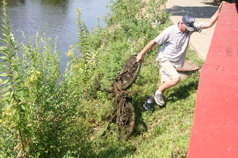 Random Rippling - IFD drags canal for buried treasures 