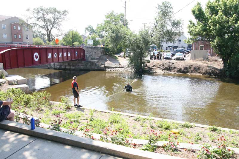 Random Rippling - IFD drags canal for buried treasures 