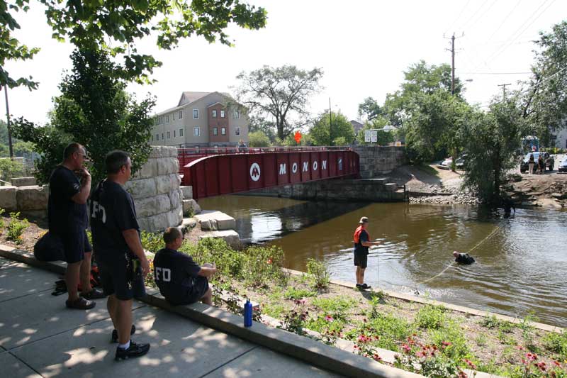 Random Rippling - IFD drags canal for buried treasures 