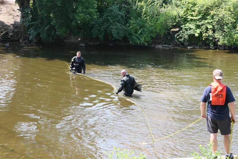 Random Rippling - IFD drags canal for buried treasures 