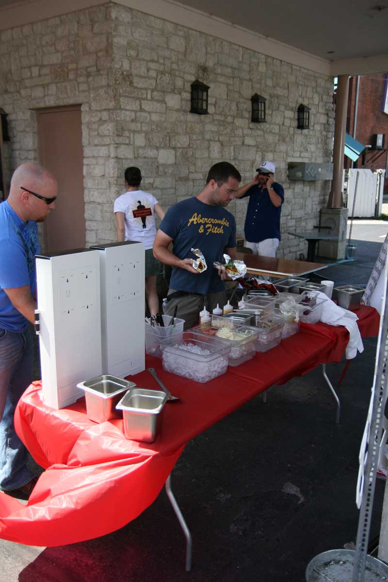 Random Rippling - Gourmet Franks grand opening