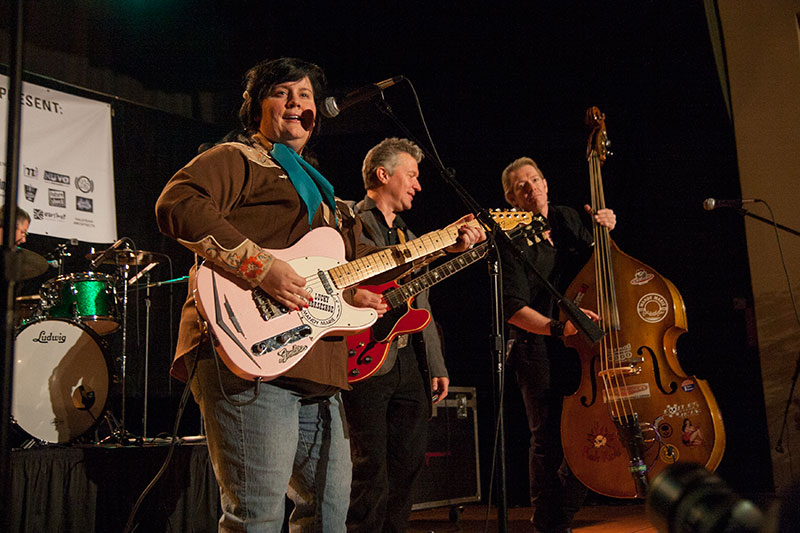 Mandy Marie and the Cool Hand Lukes at the 2008 Tonic Ball.