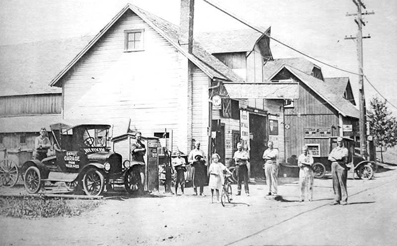 Rodocker's Livery Stables in the Town of Broad Ripple.