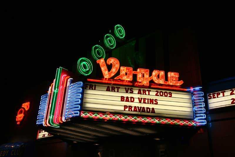 Art vs. Art at The Vogue 