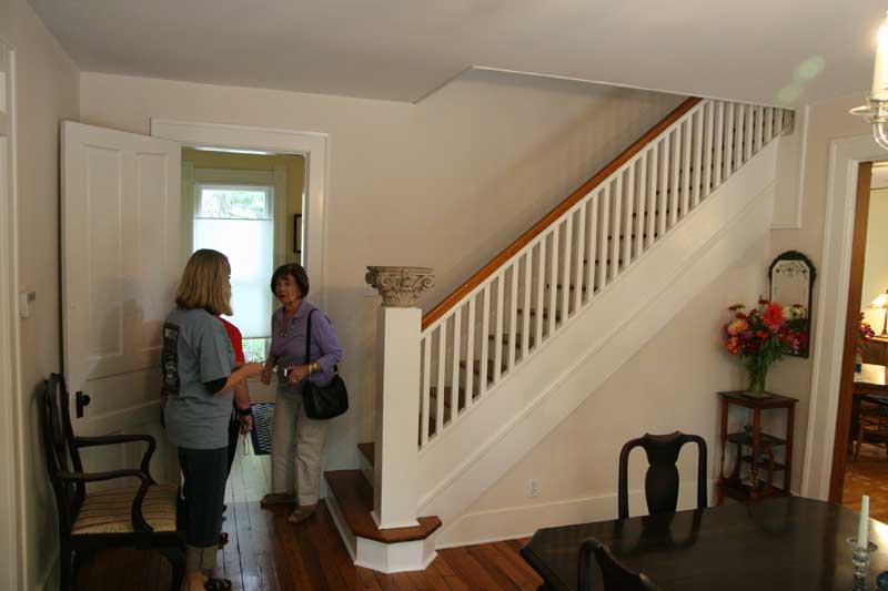 staircase at 911 E. 61st Street