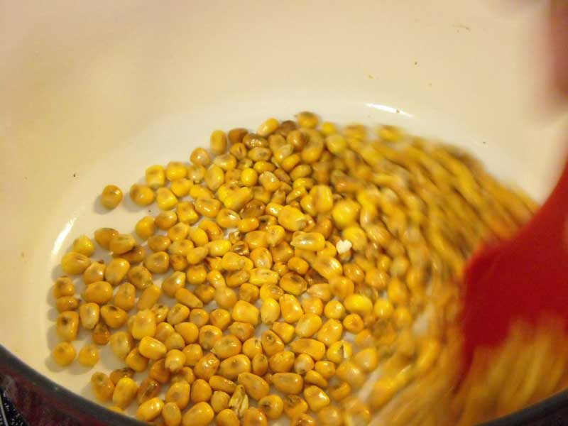 Recipes: Then & Now - Parched Corn - by Douglas Carpenter