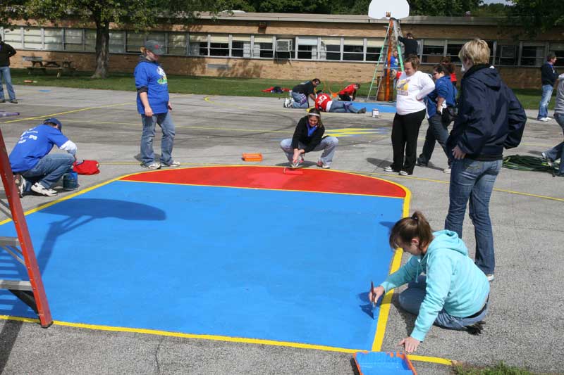 Random Rippling - playground at IPS School 55 