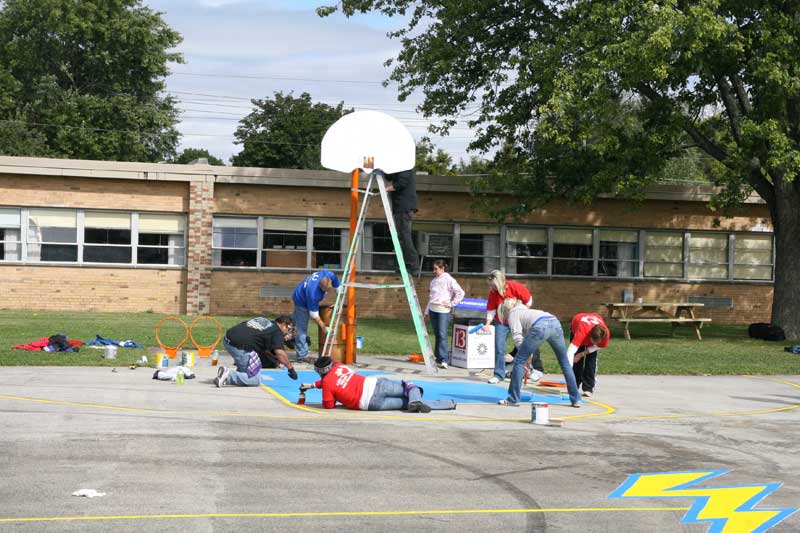 Random Rippling - playground at IPS School 55 