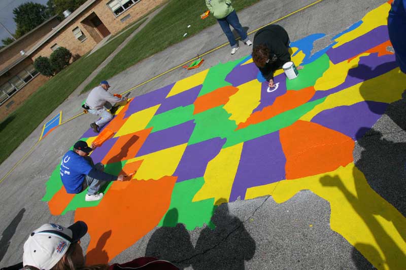 Random Rippling - playground at IPS School 55 