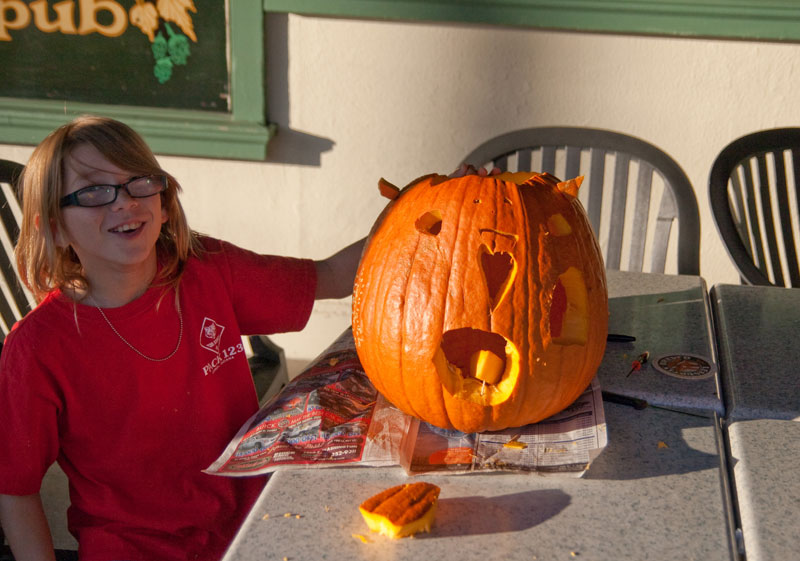 Random Rippling - Brewpub pumpkin contest 