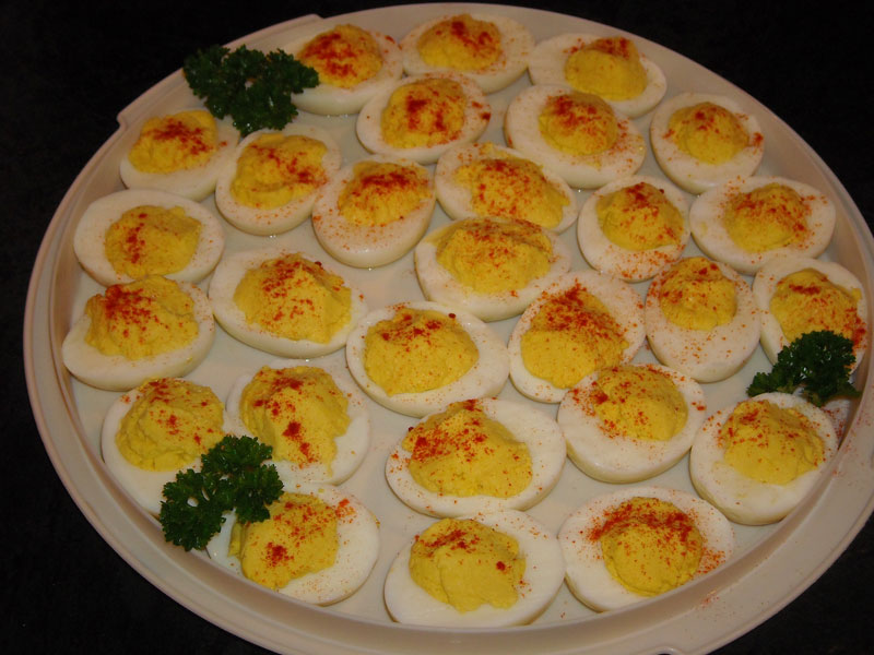 Recipes: Then & Now - Deviled Eggs - by Douglas Carpenter 