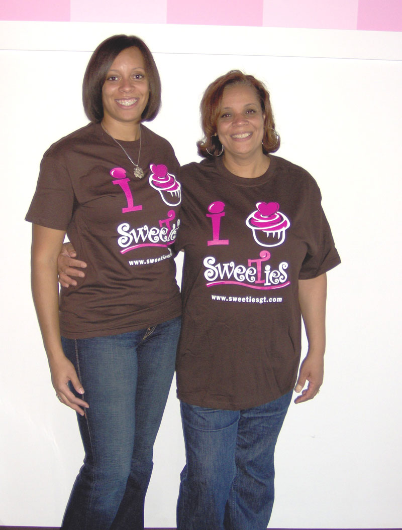Tiffany Colvin & her mom, Patrice Young, opened SweeTies on October 21st.