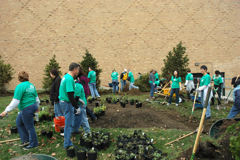 Random Rippling - BRHS gets new trees on campus 