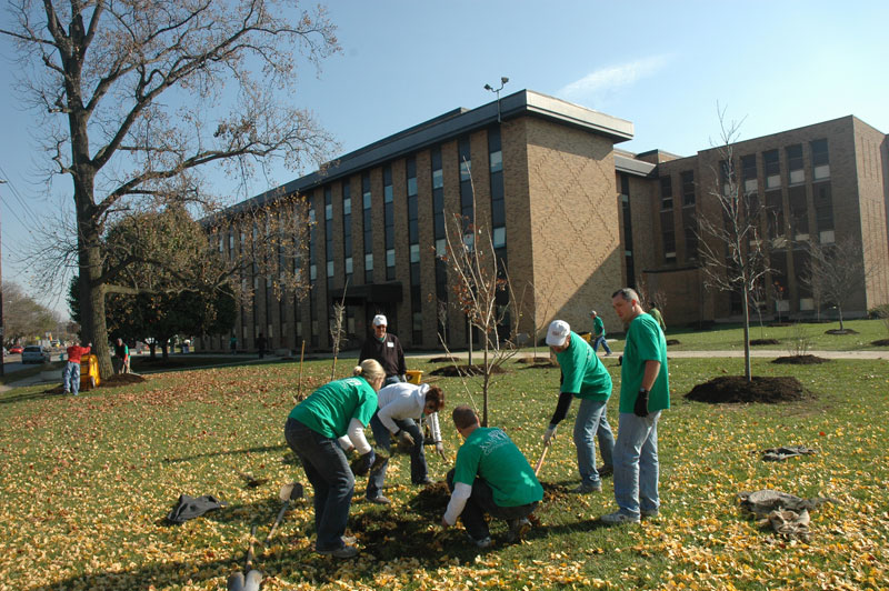 Random Rippling - BRHS gets new trees on campus 