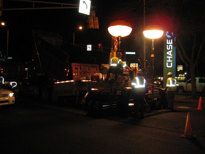 Random Rippling - BR Avenue Resurfacing continues 