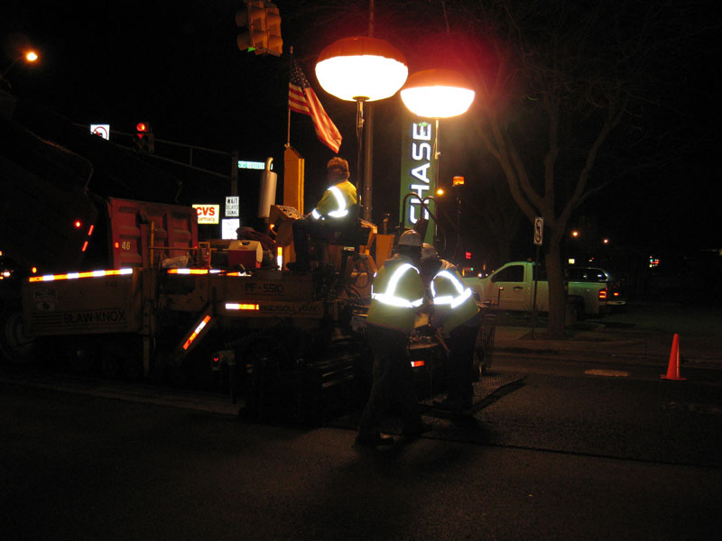 Random Rippling - BR Avenue Resurfacing continues 