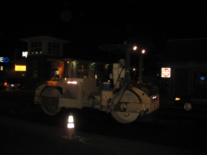 Random Rippling - BR Avenue Resurfacing continues 