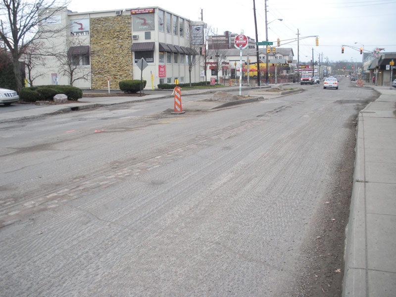 Random Rippling - BR Avenue Resurfacing continues 