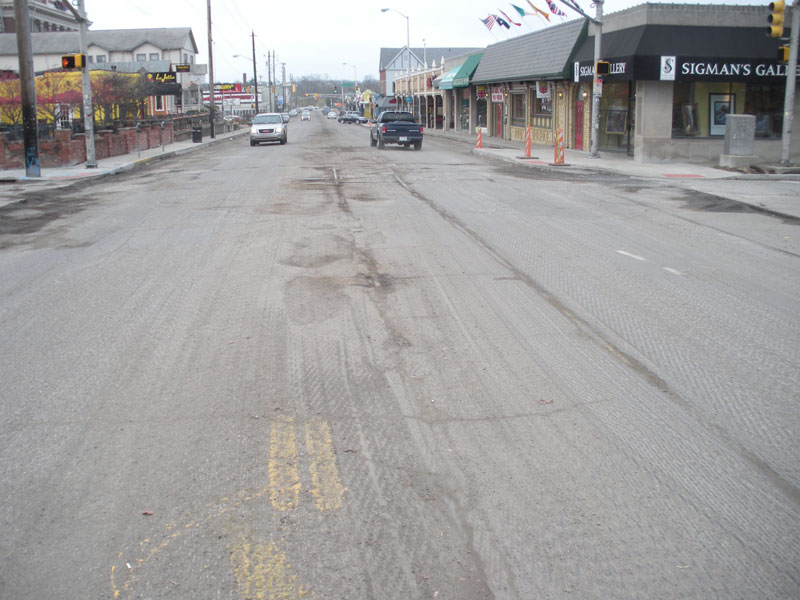 Random Rippling - BR Avenue Resurfacing continues 