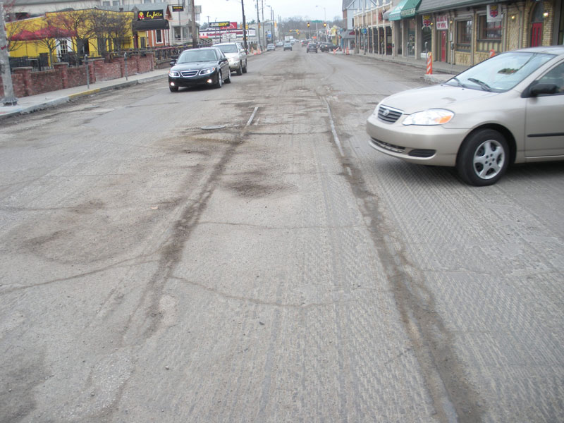 Random Rippling - BR Avenue Resurfacing continues 