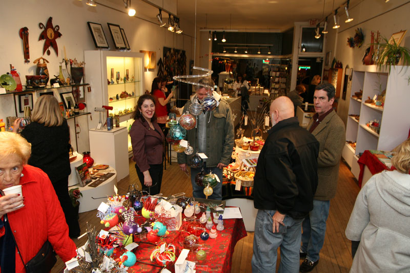 Random Rippling - Holiday Preview Party held in Village 