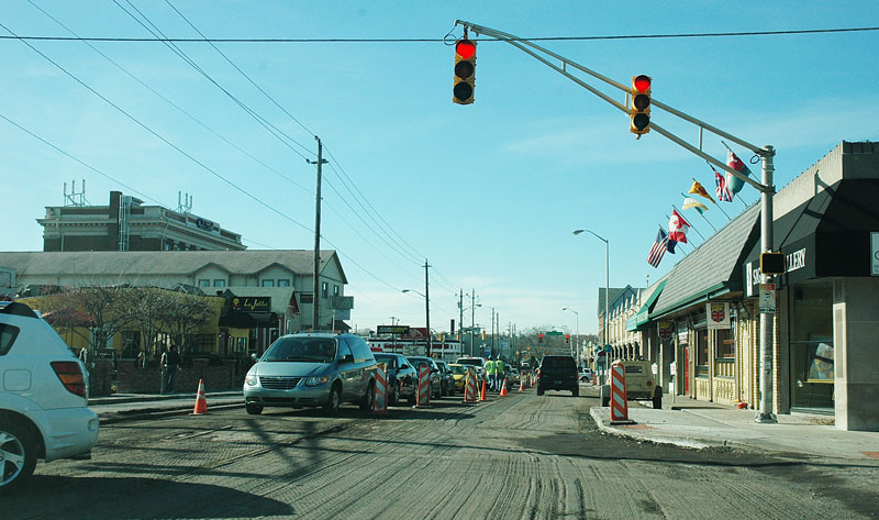 Random Rippling - BR Avenue Resurfacing continues 