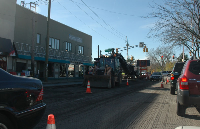 Random Rippling - BR Avenue Resurfacing continues 