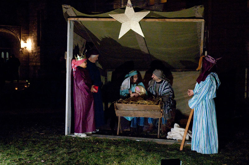 Random Rippling - BRUM live nativity 