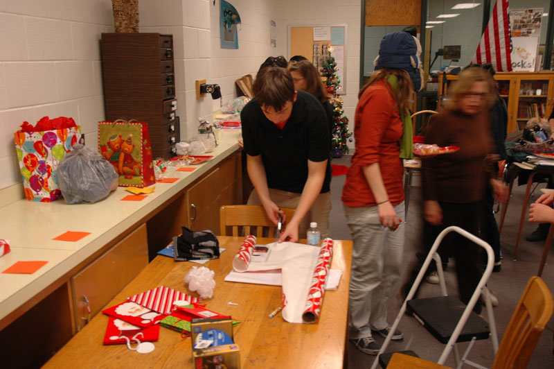 Random Rippling - BRHS students at holiday time 