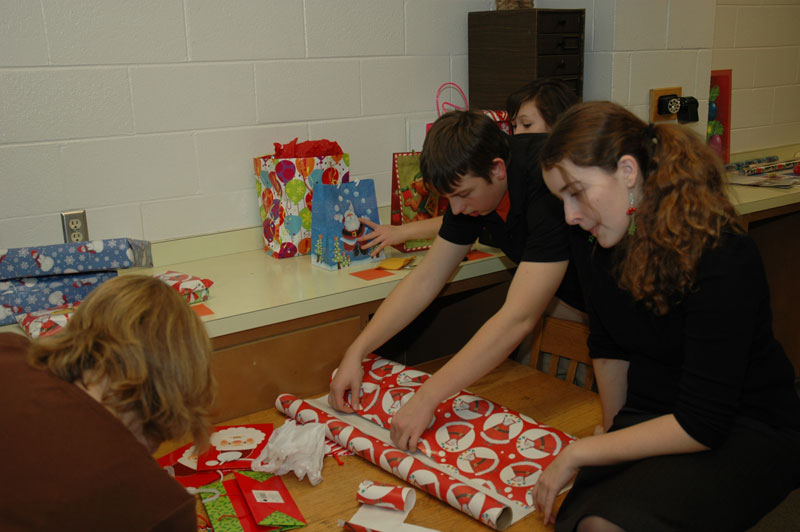 Dylan Richardson and Colleen Friedly.