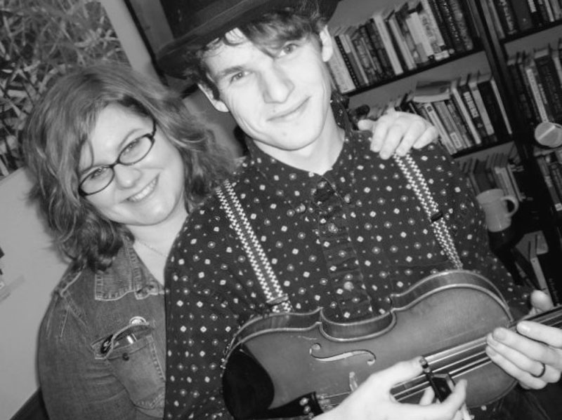 Local Musicians - Caleb & Hannah Hawkins - by Mario Morone 