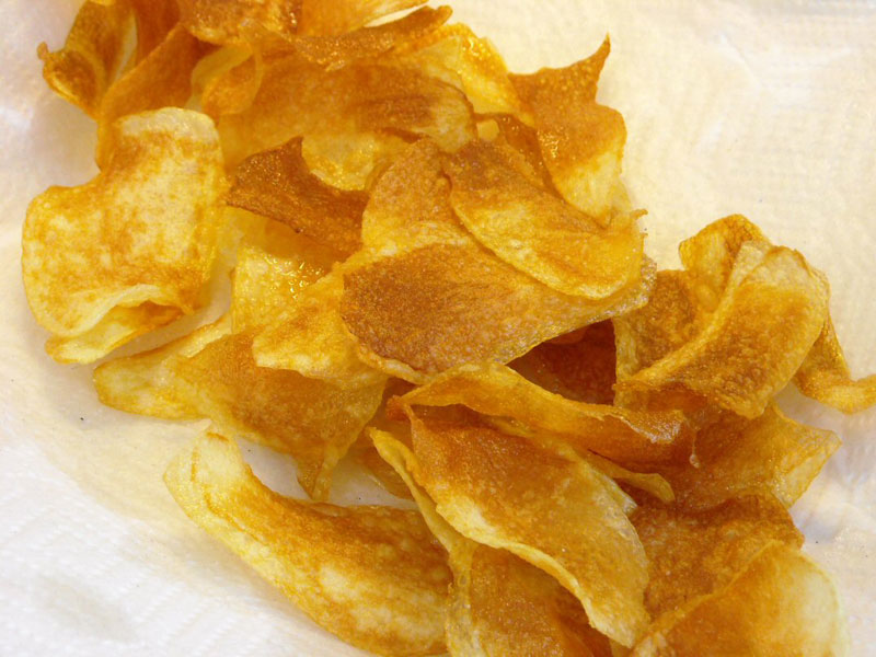 Recipes: Then & Now - Potato Chips - by Douglas Carpenter 