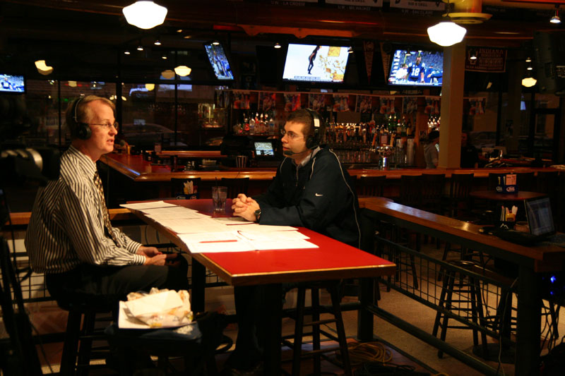 Butler coach broadcasts from Brothers 